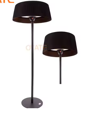 Freestanding fireplace heater